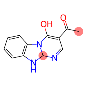 1-(4-Hydroxy-10,10a-dihydropyrimido-[1,2-a]benzimidazol-3-yl)ethanone