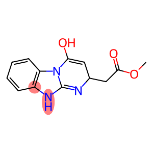 Methyl (4-hydroxy-1,2-dihydropyrimido-[1,2-a]benzimidazol-2-yl)acetate