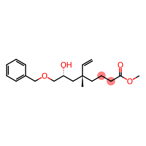 (5R,7R)-8-BENZYLOXY-7-HYDROXY-5-METHYL-5-VINYL-OCTANOIC ACID METHYL ESTER