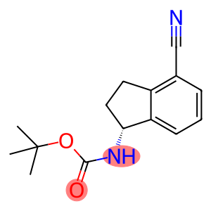 (S)-tert-butyl (4-cyano-2,3-dihydro-1H-inden-1-yl)carbamate