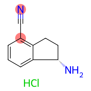 -1-Amino-2,3-dihydro-1H-indene-4-carbonitrile hydrochloride