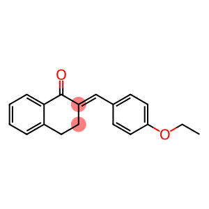 1(2H)-Naphthalenone,2-[(4-ethoxyphenyl)methylene]-3,4-dihydro-, (E)- (9CI)