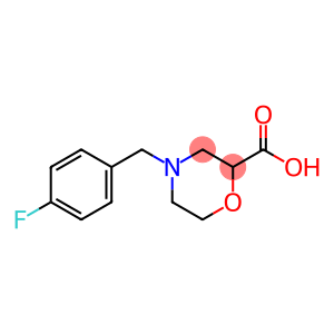 2-Morpholinecarboxylic acid, 4-[(4-fluorophenyl)methyl]-