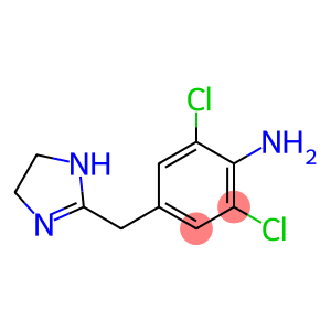 2,6-Dichloro-4-[[(4,5-dihydro-1H-imidazol)-2-yl]methyl]benzenamine