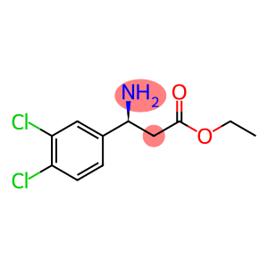 Benzenepropanoic acid, β-amino-3,4-dichloro-, ethyl ester, (βS)-