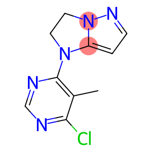 1-(6-氯-5-甲基-4-嘧啶)-2,3-二氢-1H-咪唑并[1,2-B]吡唑