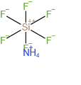 Cryptohalite ((NH4)2(SiF6))