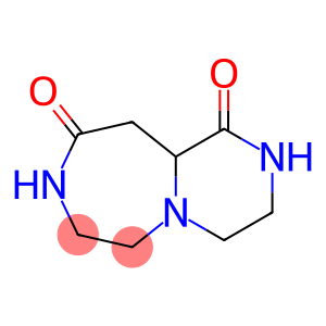 Pyrazino[1,2-d][1,4]diazepine-1,9(2H,6H)-dione, hexahydro- (9CI)