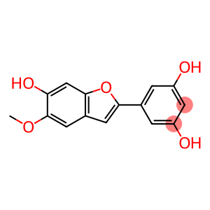 5-(6-羟基-5-甲氧基-2-苯并呋喃基)-1,3-苯二酚