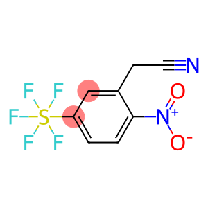 Sulfur, [3-(cyanomethyl)-4-nitrophenyl]pentafluoro-, (OC-6-21)-