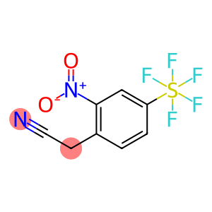 Sulfur, [4-(cyanomethyl)-3-nitrophenyl]pentafluoro-, (OC-6-21)-