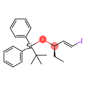 1,1'-[(1,1-DiMethylethyl)[[(1R,2E)-1-ethyl-3-iodo-2-propen-1-yl]oxy]silylene]bis-benzene