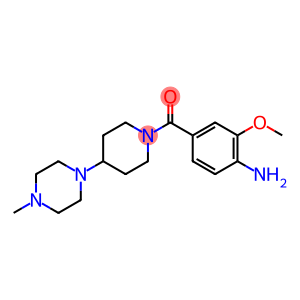 Methanone, (4-amino-3-methoxyphenyl)[4-(4-methyl-1-piperazinyl)-1-piperidinyl]-
