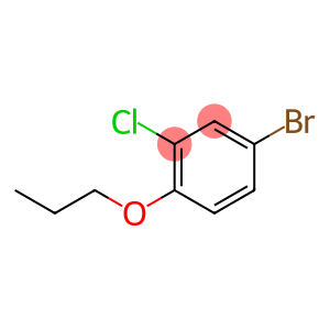 4-Bromo-2-chloro-1-propoxybenzene