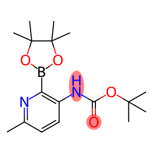 tert-Butyl (6-methyl-2-(4,4,5,5-tetramethyl-1,3,2-dioxaborolan-2-yl)pyridin-3-yl)carbamate
