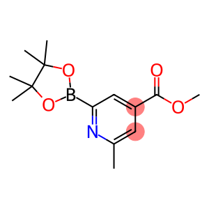 Methyl 2-methyl-6-(4,4,5,5-tetramethyl-1,3,2-dioxaborolan-2-yl)isonicotinate