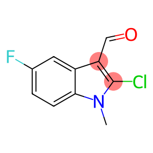 2-Chloro-5-fluoro-1-methyl-1H-indole-3-carbaldehyde