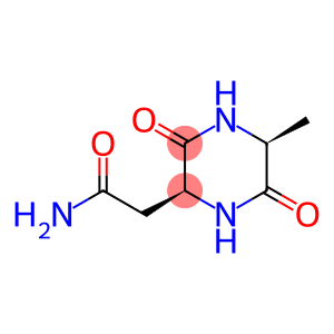 2-Piperazineacetamide,5-methyl-3,6-dioxo-,(2S,5S)-(9CI)