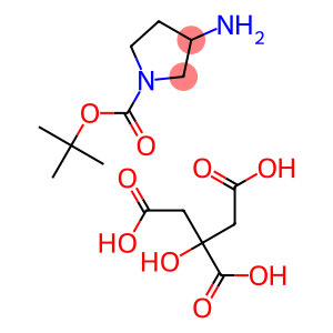 tert-Butyl 3-aMinopyrrolidine-1-carboxylate 2-hydroxypropane-1,2,3-tricarboxylate
