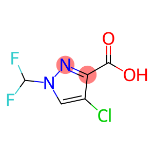 4-氯-1-(二氟甲基)-1H-吡唑-3-羧酸