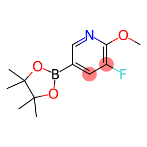 3-Fluoro-2-methoxy-5-(4,4,5,5-tetramethyl-1,3,2-dioxaborolan-2-yl)pyridine