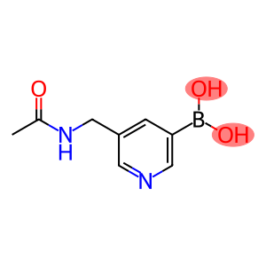 Boronic acid, B-[5-[(acetylamino)methyl]-3-pyridinyl]-