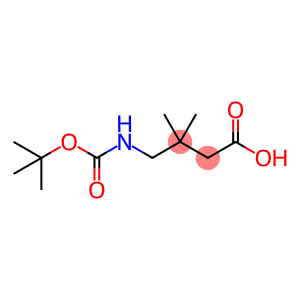 4-[((tert-butoxy)carbonyl)amino]-3,3-dimethylbutanoicacid