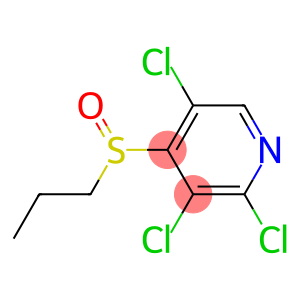 2,3,5-Trichloro-4-(propylsulfinyl)pyridine