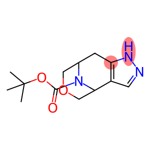 叔-丁基 1,4,5,7,8,9-六氢-4,8-环氨亚基噁辛英并[5,4-c]吡唑-10-甲酸基酯