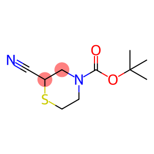 tert-Butyl 2-cyanothiomorpholine-4-carboxylate