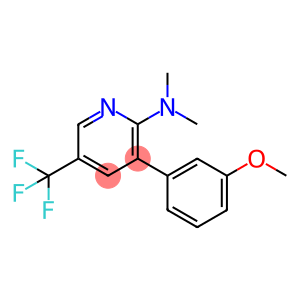 2-Pyridinamine, 3-(3-methoxyphenyl)-N,N-dimethyl-5-(trifluoromethyl)-