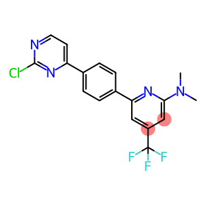 {6-[4-(2-Chloro-pyrimidin-4-yl)-phenyl]-4-trifluoromethyl-pyridin-2-yl}-dimethyl-amine