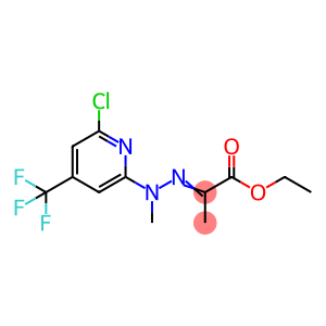 2-[(6-Chloro-4-trifluoromethyl-pyridin-2-yl)-methyl-hydrazono]-propionic acid ethyl ester
