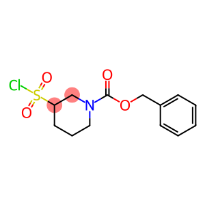 BENZYL 3-(CHLOROSULFONYL)PIPERIDINE-1-CARBOXYLATE