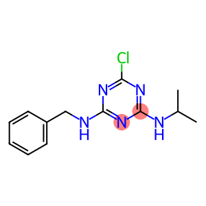 1,3,5-Triazine-2,4-diamine, 6-chloro-N2-(1-methylethyl)-N4-(phenylmethyl)-