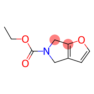 5H-Furo[2,3-c]pyrrole-5-carboxylic  acid,  4,6-dihydro-,  ethyl  ester