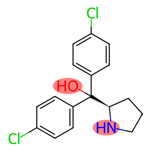 BIS(P-CHLOROPHENYL)-(2R)PYRROLIDINE METHANOL