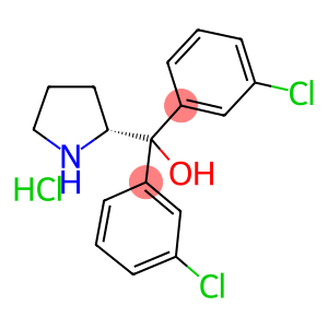 (R)-A,A-双(3-氯苯基)-2-吡咯烷甲醇盐酸盐
