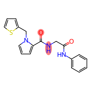 N-(2-oxo-2-(phenylamino)ethyl)-1-(thiophen-2-ylmethyl)-1H-pyrrole-2-carboxamideN-(2-oxo-2-(benzeneamino-)ethyl)-1-(Thien-2-ylmethyl)-1H-pyrrole-2-carboxylic acid amide