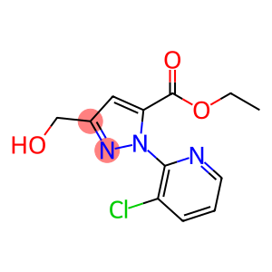 1-(3-氯吡啶-2-基)-3-(羟甲基)-1H-吡唑-5-羧酸乙酯