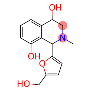 1-(5-(Hydroxymethyl)furan-2-yl)-2-methyl-1,2,3,4-tetrahydroisoquinoline-4,8-diol