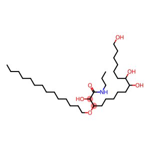 Hexadecanamide, 9,10,16-trihydroxy-N-2-hydroxy-3-(tetradecyloxy)propyl-