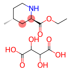 Ethyl (2R,4R)-4-methyl-2-piperidinecarboxylate L-(+)-tartarate