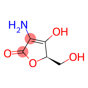 2(5H)-Furanone, 3-amino-4-hydroxy-5-(hydroxymethyl)-, (R)- (9CI)