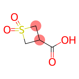 3-硫杂环丁烷羧酸,1,1-二氧化物