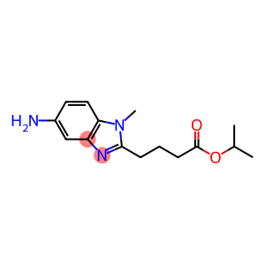 4-(5-amino-1-methyl-1H-benzimidazol-2-yl)-butyricacid isopropyl ester