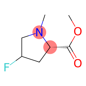 Proline, 4-fluoro-1-methyl-, methyl ester, L- (8CI)