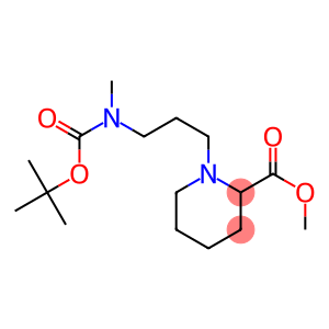 1-[3-(tert-Butoxycarbonyl-Methyl-aMino)-propyl]-piperidine-<br>2-carboxylic acid Methyl ester