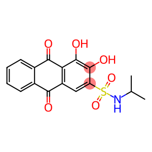 3,4-Dihydroxy-N-isopropyl-9,10-dioxo-9,10-dihydroanthracene-2-sulfonaMide