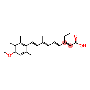 2,4,6,8-Nonatetraenoic acid, 3-ethyl-9-(4-methoxy-2,3,6-trimethylphenyl)-7-methyl-, (2E,4E,6E,8E)-